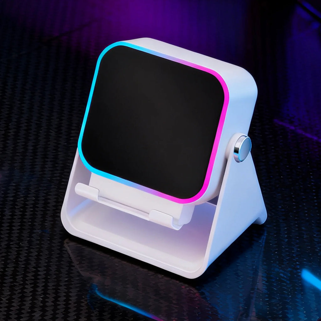 Folding Phone Stand Speaker – 10W Wireless Charging & Light Wireless Phone Speaker Axl