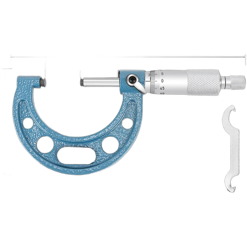 Outside Micrometer 0–75mm | 0.01mm Precision Gauging Tool Outside Micrometer Axl 25-50mm China Mainland