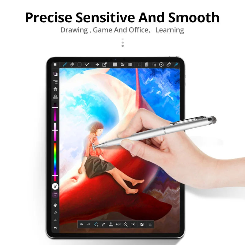 GUUGEI 2-in-1 Universal Stylus Pen for Smartphone & Tablet Capacitive Stylus Pen Axl