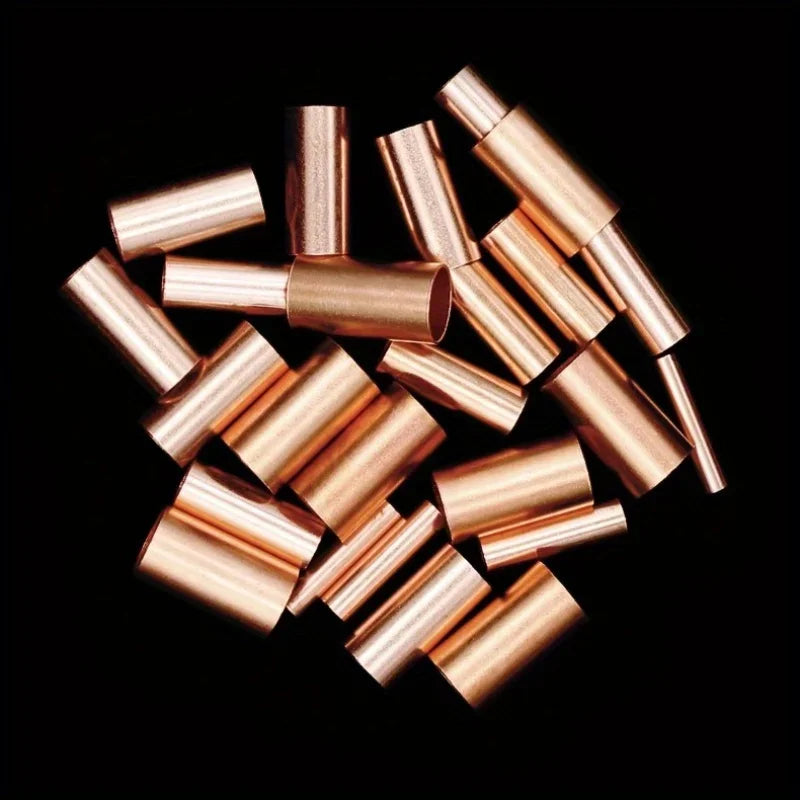 250pcs Copper Connecting Pipe Kit – Wire Joints & Cable Lugs Wire Connector Kit Axl