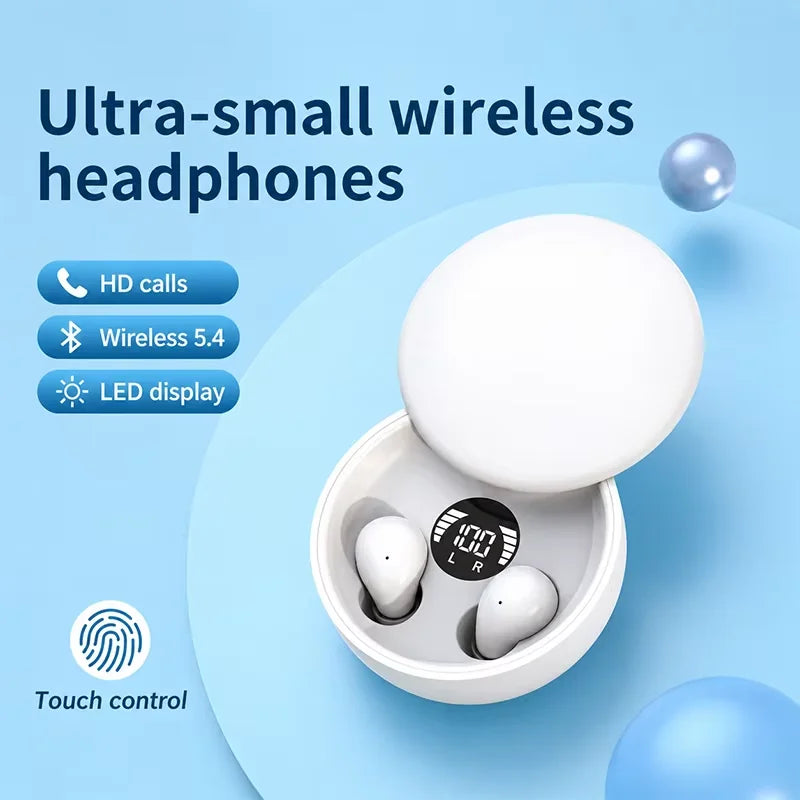 SK26 Bluetooth 5.4 Wireless Earbuds – Sleep & Sport TWS Wireless Earbuds Axl