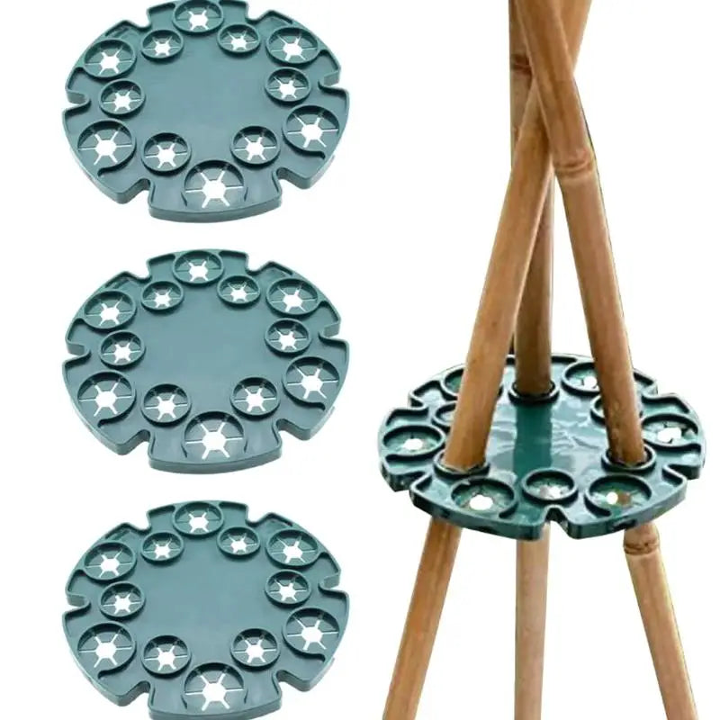 Plant Vine Climbing Support Pads – Bamboo Pole Stem Holders Plant Support Pads Axl