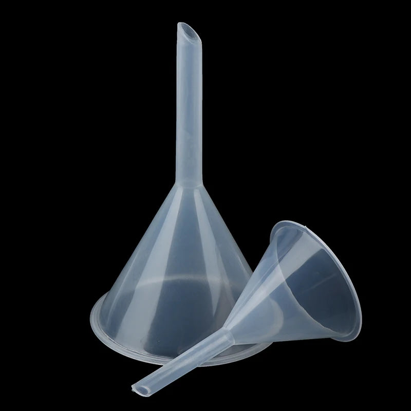 Clear Plastic Lab Filter Funnel – 60mm & 90mm Mouth Lab Filter Funnel Axl