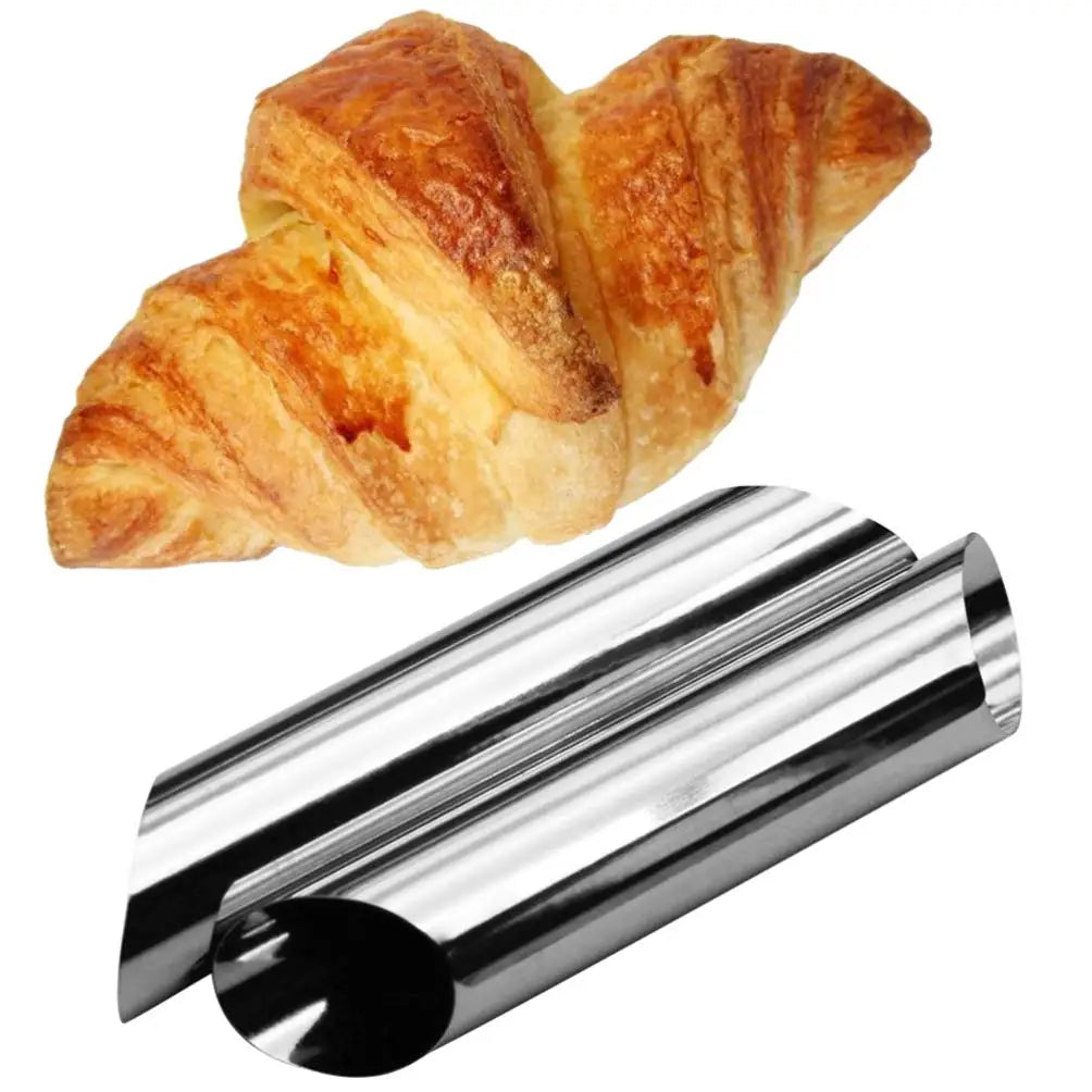 Stainless Steel Croissant Cone Tube Baking Molds | Cannoli Forms Pastry Baking Mold Axl