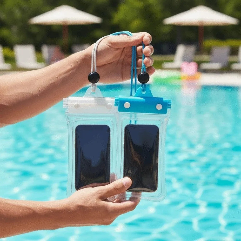 Waterproof Phone Pouch – Crossbody Dry Bag for Beach & Pool Waterproof Phone Pouch Axl