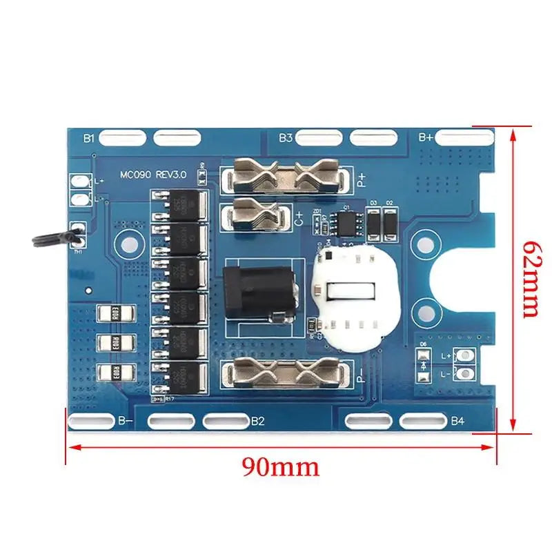 5S 21V 30A BMS Battery Protection Board for Power Tools BMS Protection Board Axl 21V 6MOS
