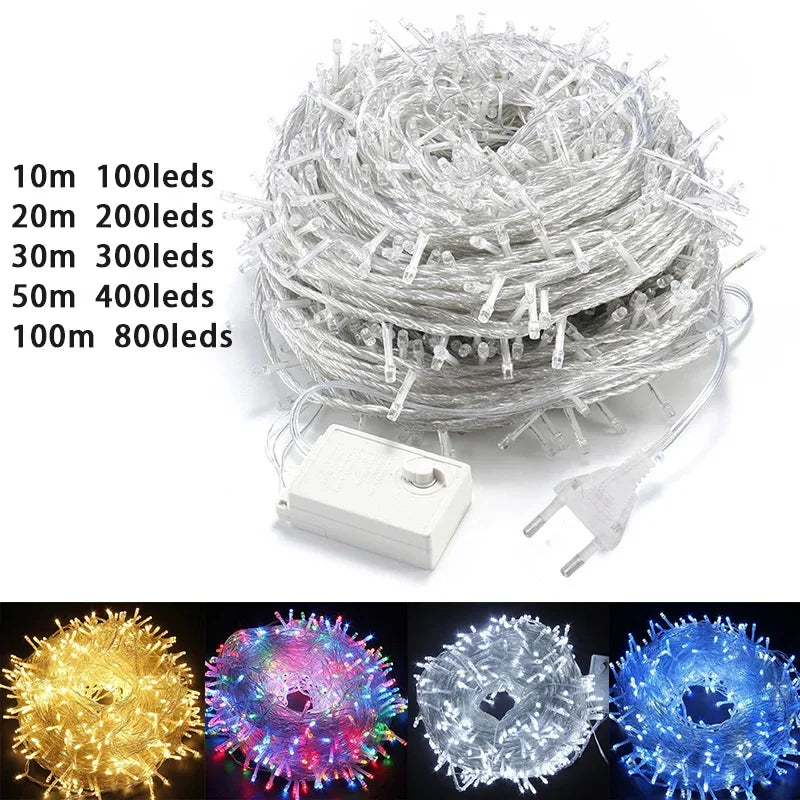 LED Fairy String Lights – Waterproof Indoor & Outdoor Garland LED String Lights Axl