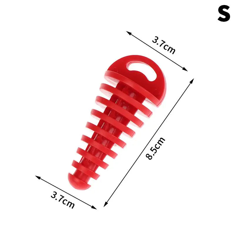 Universal Motorcycle Exhaust Wash Plug – Silicone Pipe Protector Exhaust Pipe Plug Axl S Red Muffler