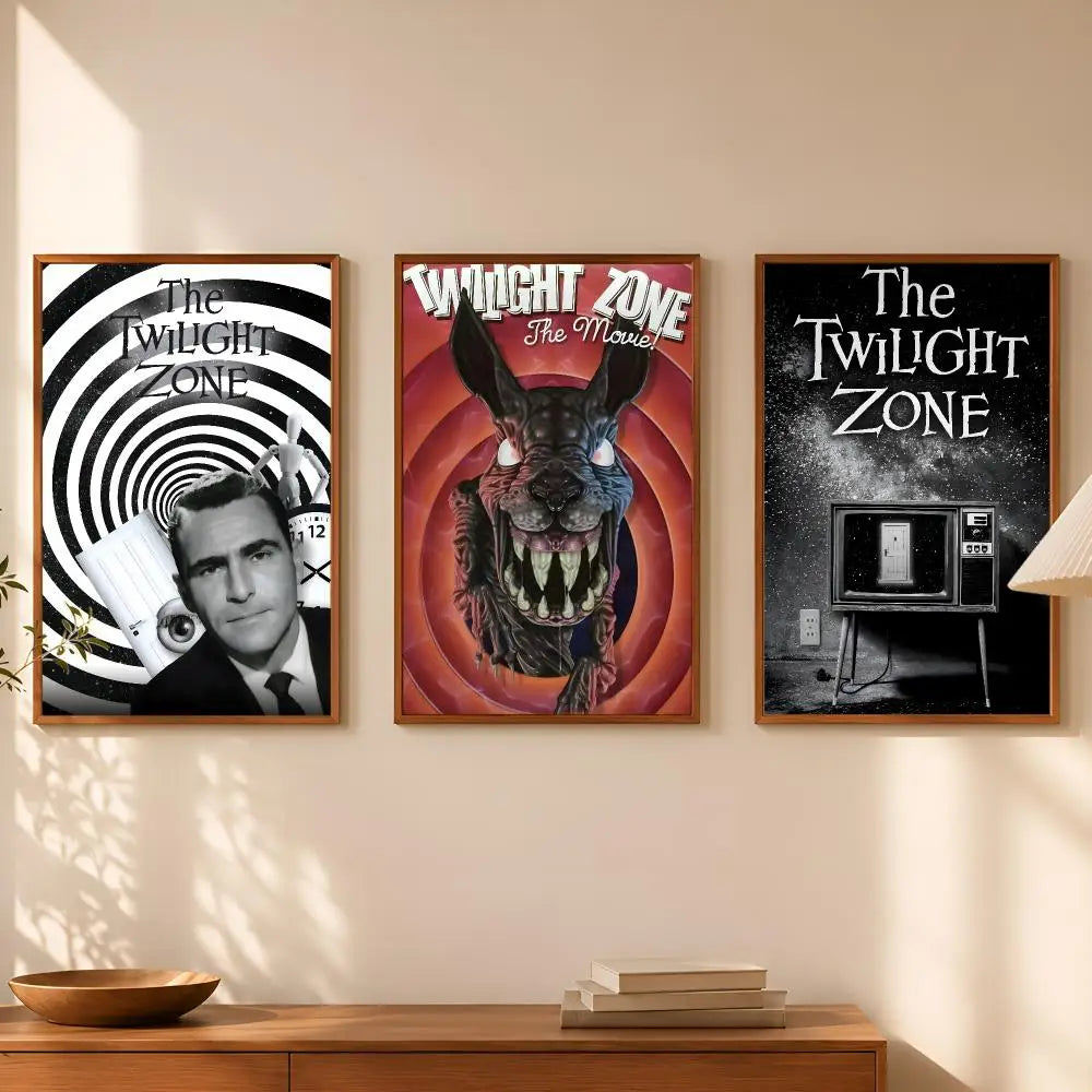 Twilight Zone Wall Art Poster – Self-Stick HD Waterproof Decor Wall Art Poster Axl