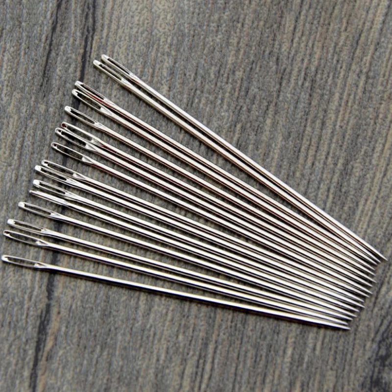 25-Piece Stainless Steel Sewing Needles – Bodkin Hand Needle Set Sewing Needles Set Axl