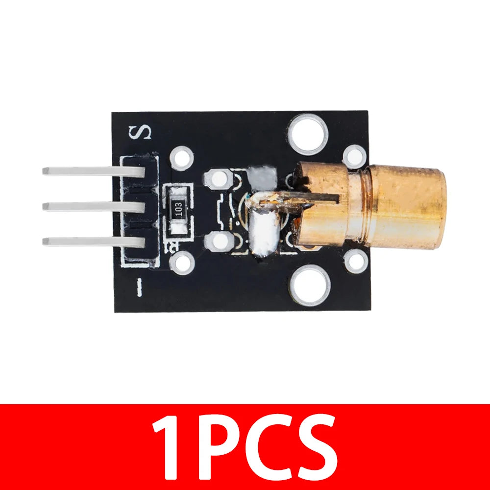KY-008 650nm Laser Transmitter & Receiver Sensor Module Kit Laser Sensor Module Axl ky-008