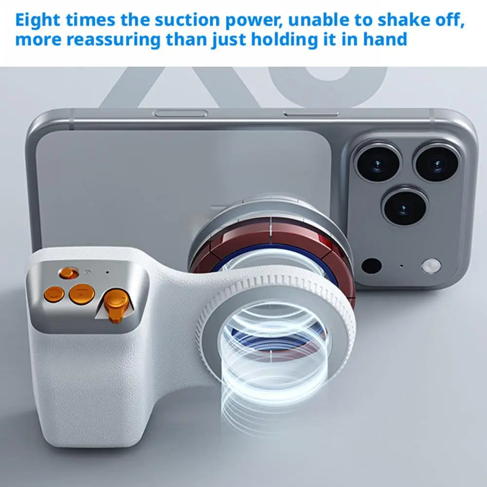 Magnetic Phone Camera Grip with Remote | MagSafe & Android Phone Camera Grip Axl