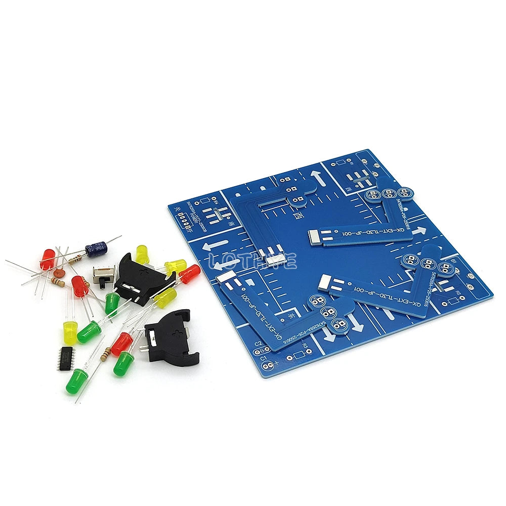 Traffic Signal Light DIY Soldering Kit – STEM Electronics DIY Soldering Kit Axl