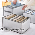 Foldable Drawer Organizer Boxes – Clothes, Socks & Bra Storage Clothing Storage Organizer Axl 35 x17 x12cm WHITE