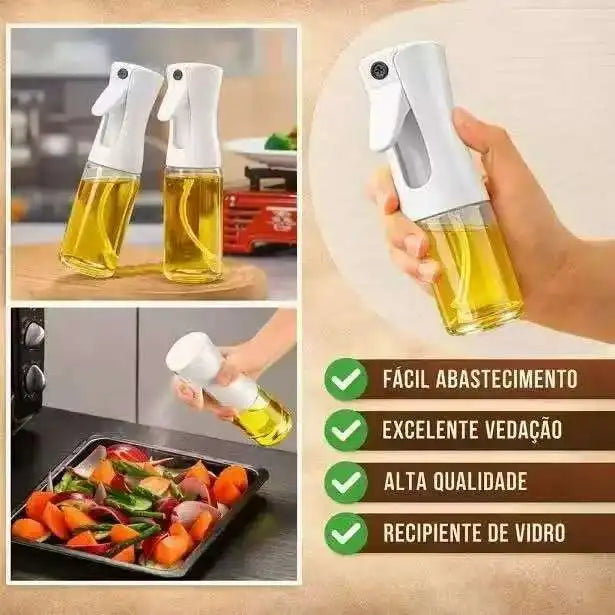 220ml Oil & Vinegar Mist Sprayer Bottle for Kitchen & BBQ Oil Mist Sprayer Axl