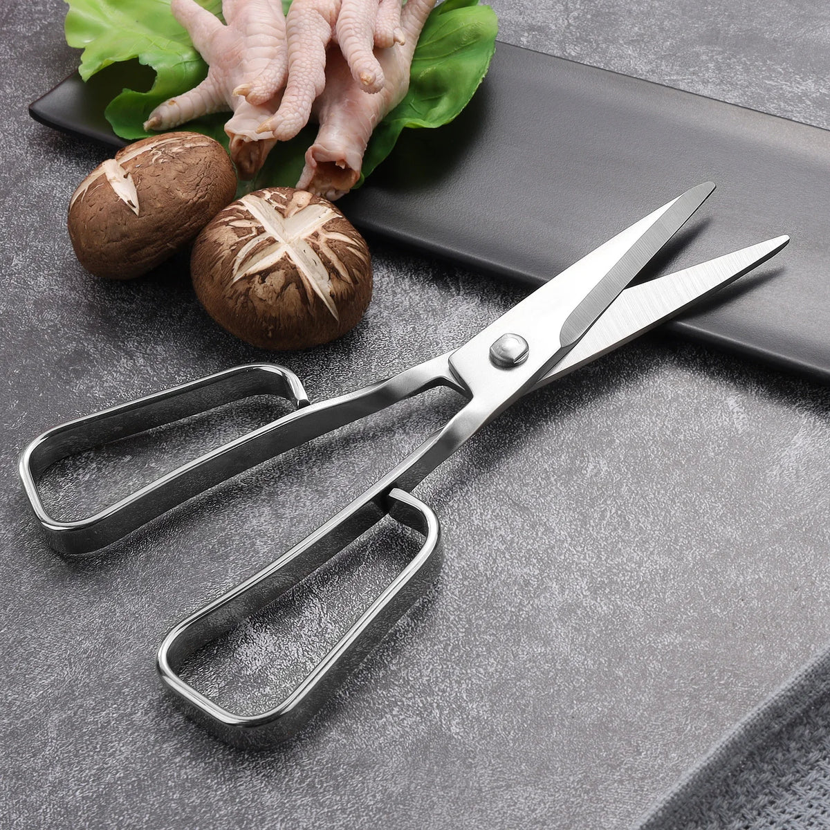 Detachable Stainless Steel Kitchen Scissors | Multi-Use Shears Kitchen Scissors Axl