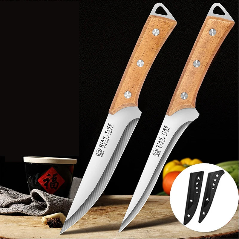 YRIDEFE Stainless Steel Boning Knife – Sharp Butcher Chef Knife Boning Knife Axl