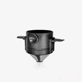 Foldable Titanium Coffee Dripper – Reusable, No Paper Filter Coffee Dripper Axl Black