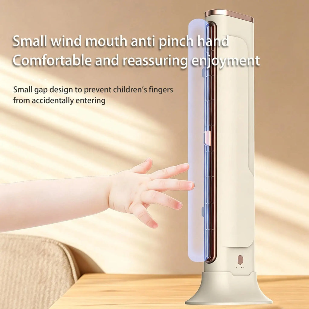 Bladeless USB Rechargeable Portable Fan – Desk, Office & Outdoor Portable Bladeless Fan Axl