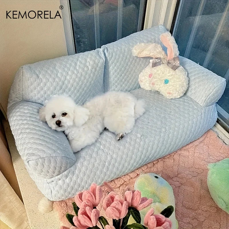 KEMORELA Washable All-Season Pet Sofa Bed – Dogs & Cats Pet Sofa Bed Axl