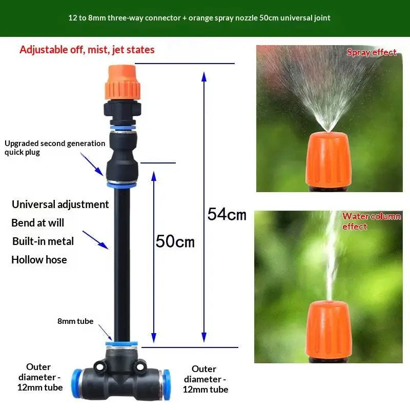 360° Adjustable Garden Sprinkler Misting Irrigation Kit Garden Irrigation Sprinkler Axl A10