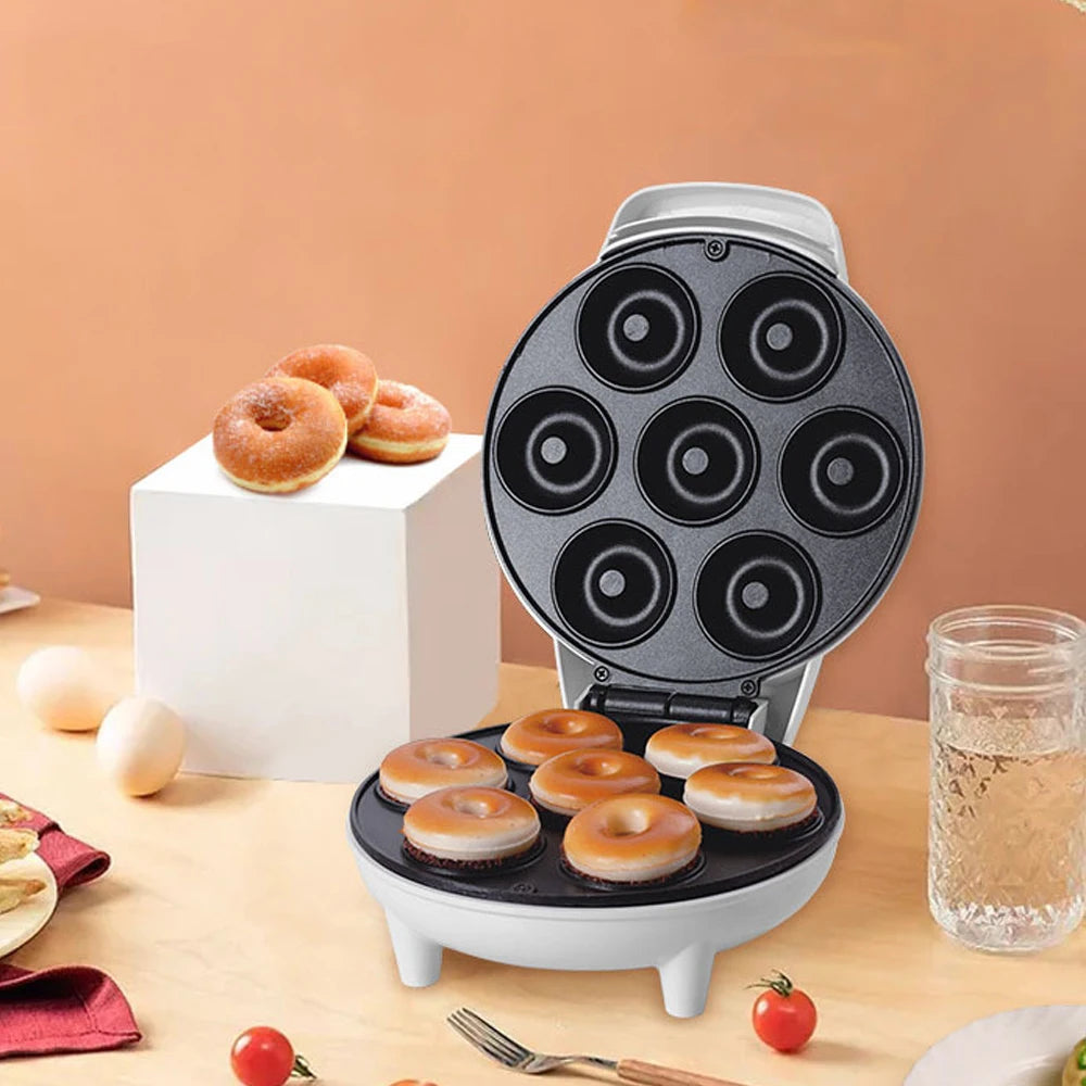 BALASHOV 7-Hole Mini Donut Maker – Non-Stick Doughnut Machine Donut Maker Axl