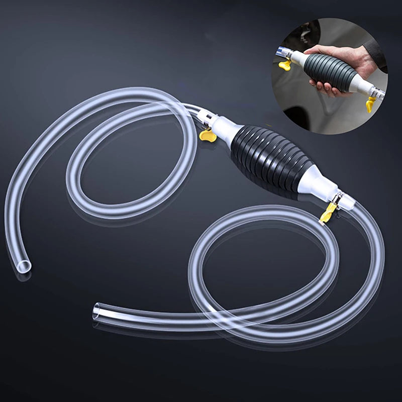 Manual Hand Siphon Pump – Fuel, Oil & Water Transfer Kit Manual Siphon Pump Axl