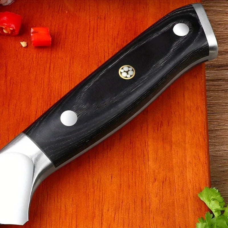 Sharp Stainless Steel Boning & Butcher Knife – Meat Splitting Boning Knife Axl