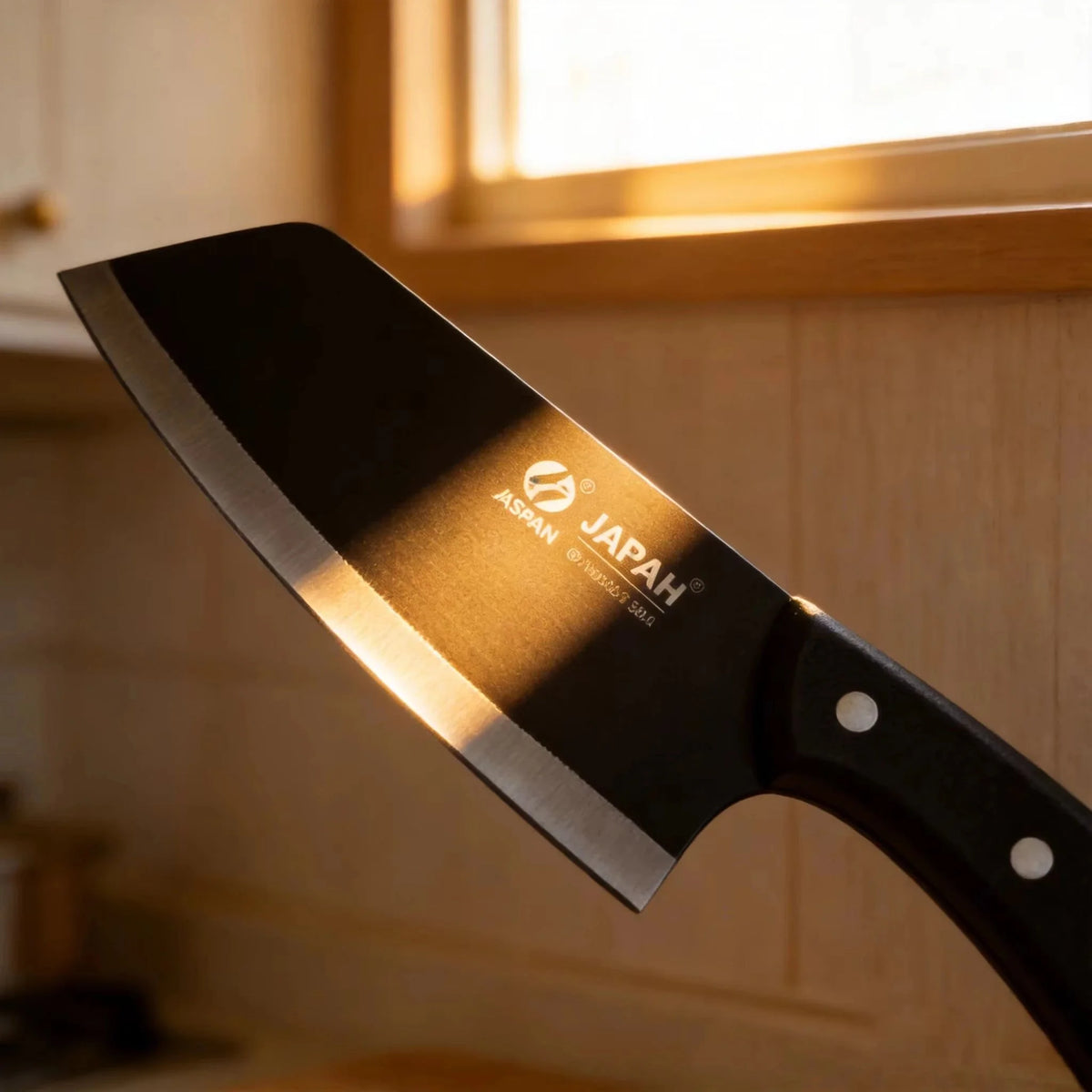 Stainless Steel Chinese Chef's Cleaver – Forged Kitchen Knife Kitchen Cleaver Knife Axl