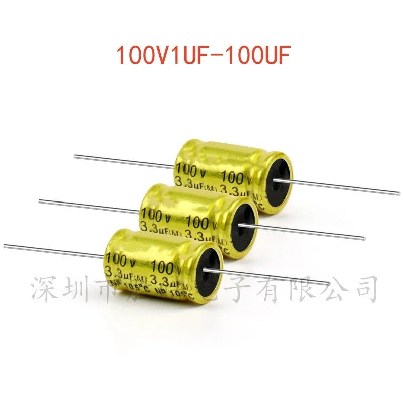 NioCen 100V Polypropylene Audio Crossover Capacitors – 2PCS Audio Film Capacitor Axl China Mainland 100V1UF