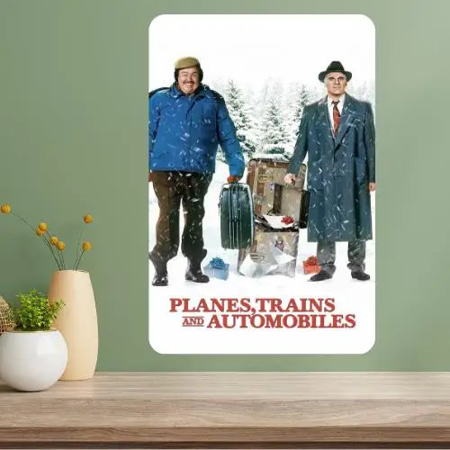 Planes Trains & Automobiles Classic Movie Metal Sign Metal Wall Sign Axl aluminum sign aluminum 14x20cm