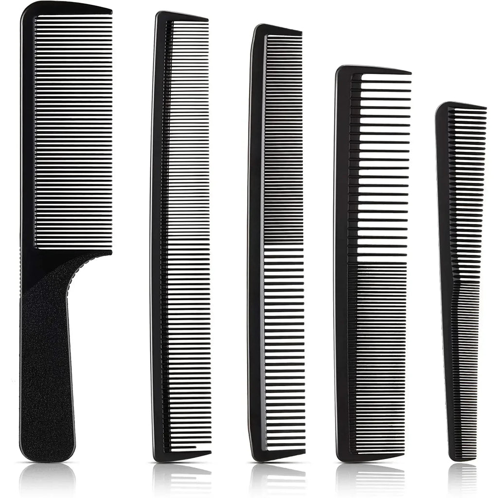 5-Piece Anti-Static Heat-Resistant Hair Comb Set for Men & Women Hair Comb Set Axl