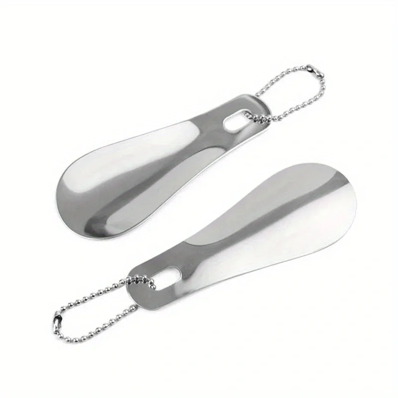 Stainless Steel Shoehorn – Portable Metal Shoe Horn for Travel Shoe Horn Axl