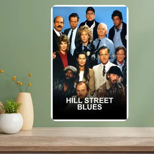 Hill Street Blues Classic TV Show Metal Poster Sign Metal Poster Sign Axl aluminum sign aluminum 20x30cm