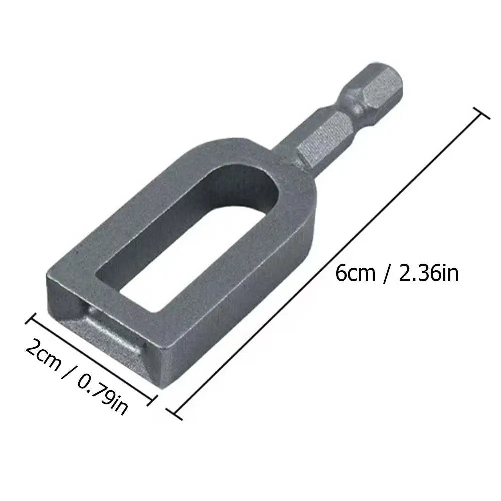 Drill Wire Twister Tool – Fence Wire Tying Chuck for Electric Drill Wire Twister Tool Axl