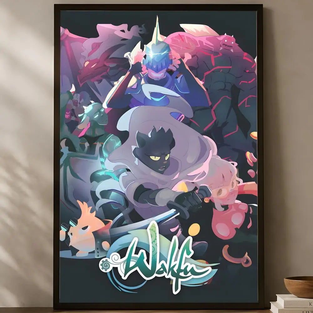 Wakfu Game Self-Stick HD Wall Poster – Waterproof Décor Wall Art Poster Axl
