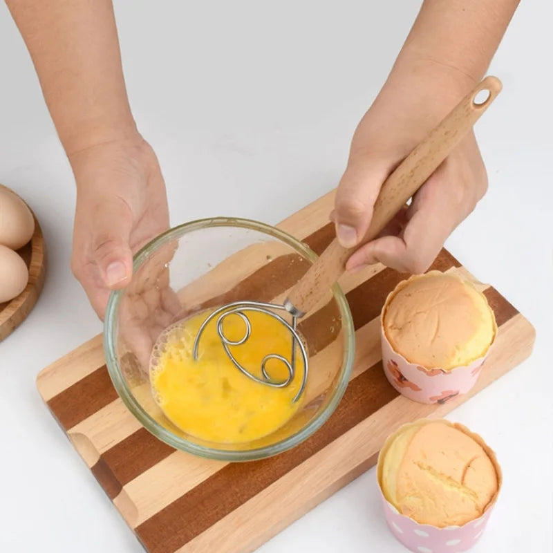 4-Piece Stainless Steel Pastry Baking Tool Set – Dough & Egg Pastry Baking Tool Set Axl