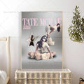 Tate McRae Poster – Waterproof Self-Adhesive Wall Art Print Music Wall Poster Axl z5 21x30cm No Frame