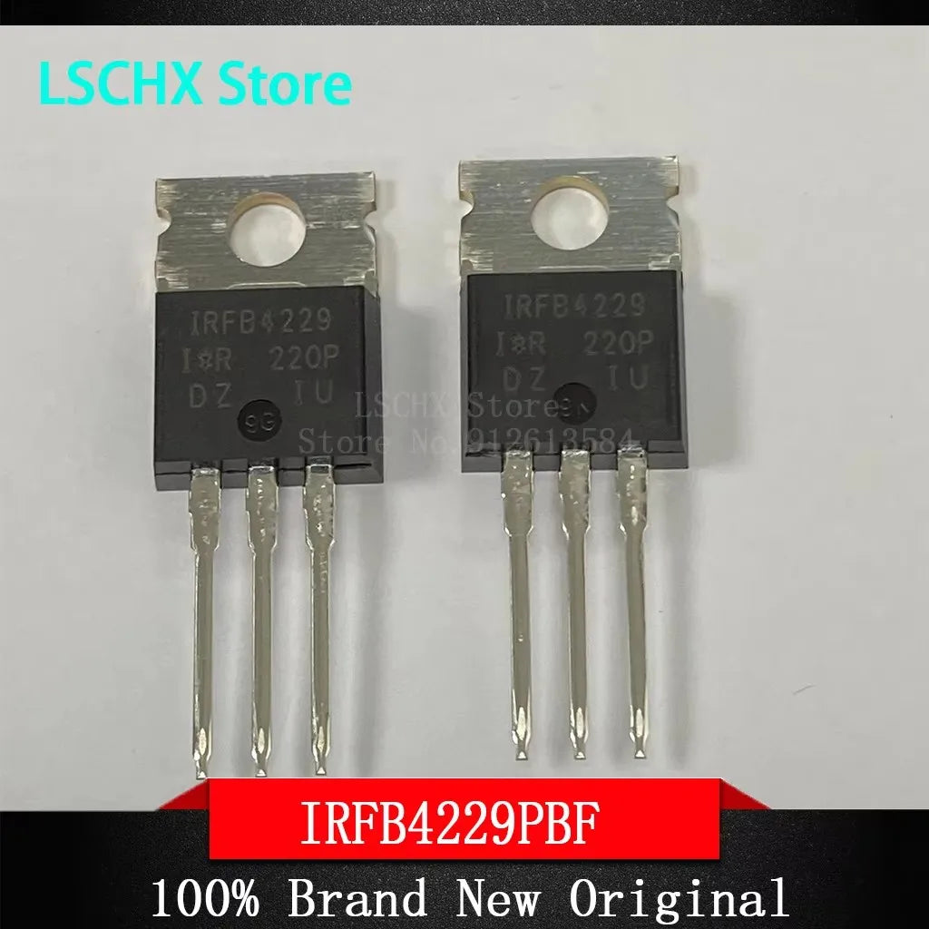 10-Pack IRFB Series MOSFET Transistors – General Purpose MOSFET Transistor Pack Axl