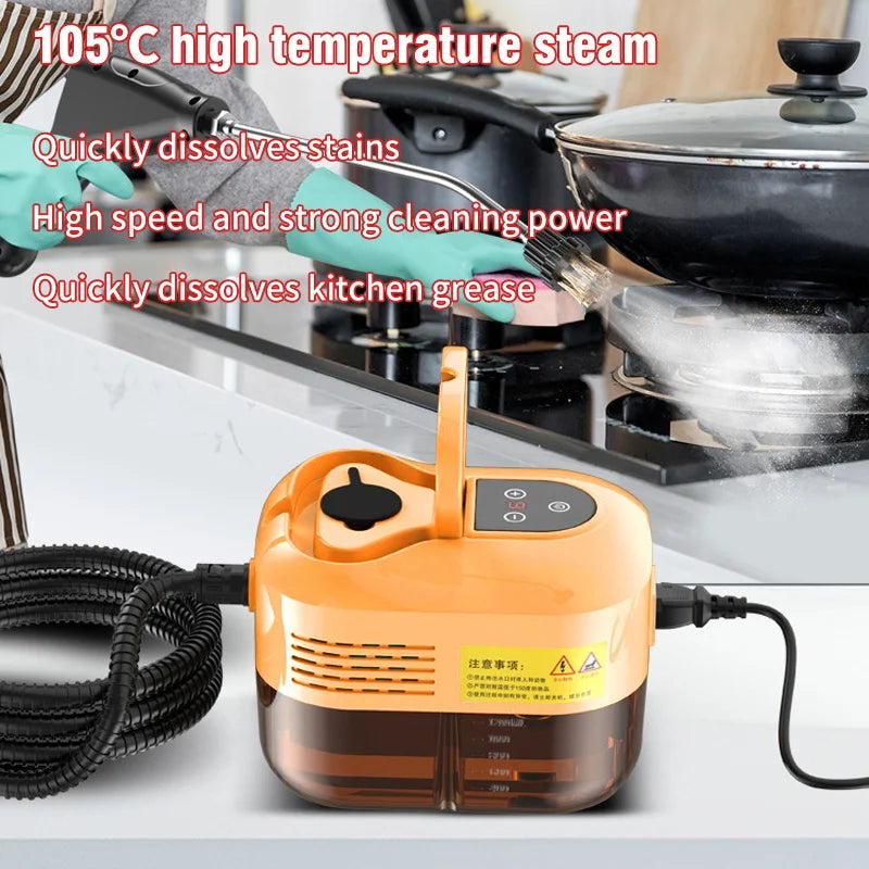 BALASHOV 2500W Handheld Steam Cleaner | Kitchen Car & Home Handheld Steam Cleaner Axl