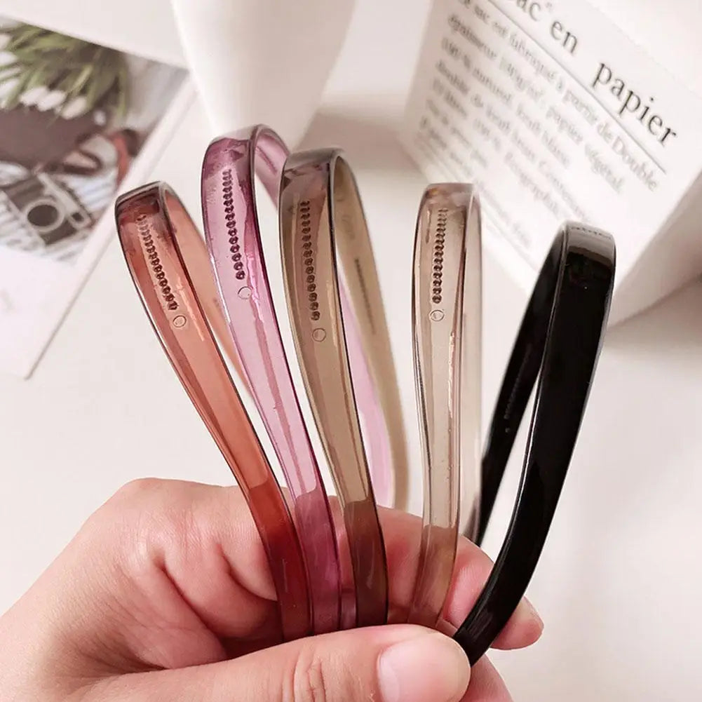 Sunglasses-Shaped Anti-Slip Resin Headband for Women Hair Headband Axl