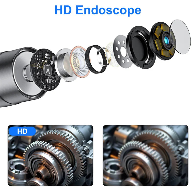 5.5mm Borescope Inspection Camera – 3-in-1 USB Type-C Android Borescope Inspection Camera Axl