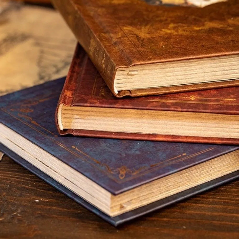 Vintage Hardcover Notebook 192 Pages Flower Butterfly Foil Journal Hardcover Notebook Axl