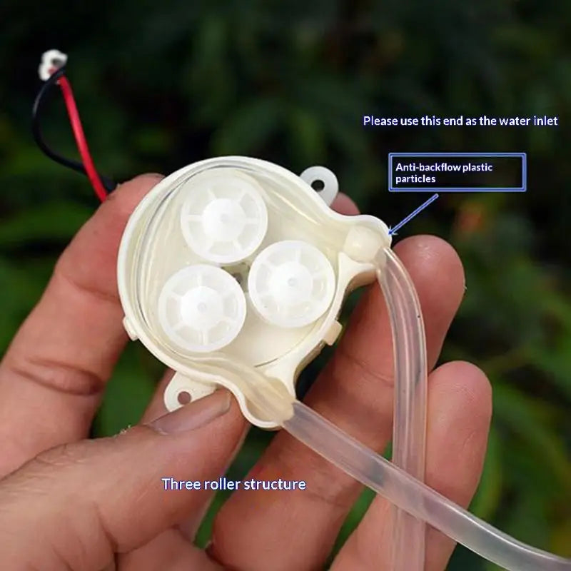 DC 5V 6V Micro Peristaltic Pump – Dosing & Liquid Transfer Peristaltic Pump Axl