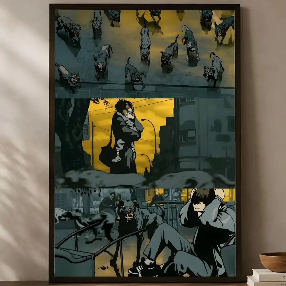 Waltz With Bashir Movie Poster – HD Self-Stick PVC Wall Art Movie Wall Poster Axl White06 60X90cmNoframe