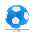 Plush Squeaky Soccer Ball Dog Toy – Indoor & Outdoor Play Squeaky Dog Toy Axl As picture