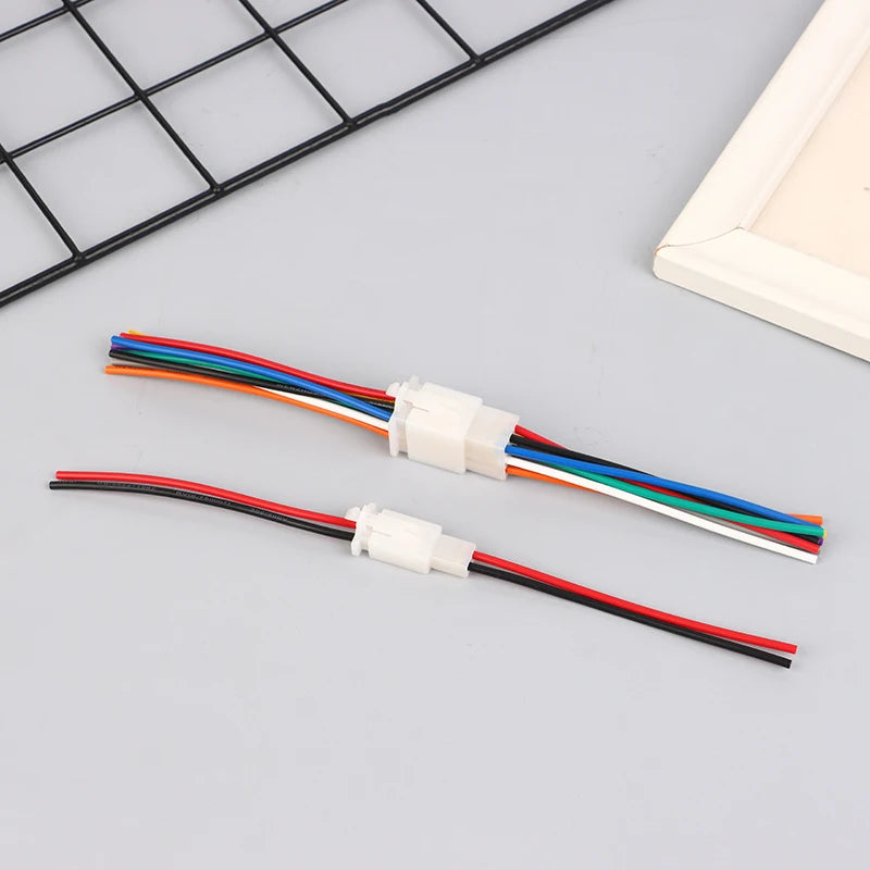 2.8MM Automotive Wire Connector Kit – 2P 3P 4P 6P 9P Plugs Electrical Connector Kit Axl