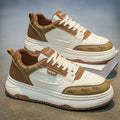 Men's Breathable Casual Sneakers – Lace-Up Fashion Trainers Men's Casual Sneakers Axl khaki 41