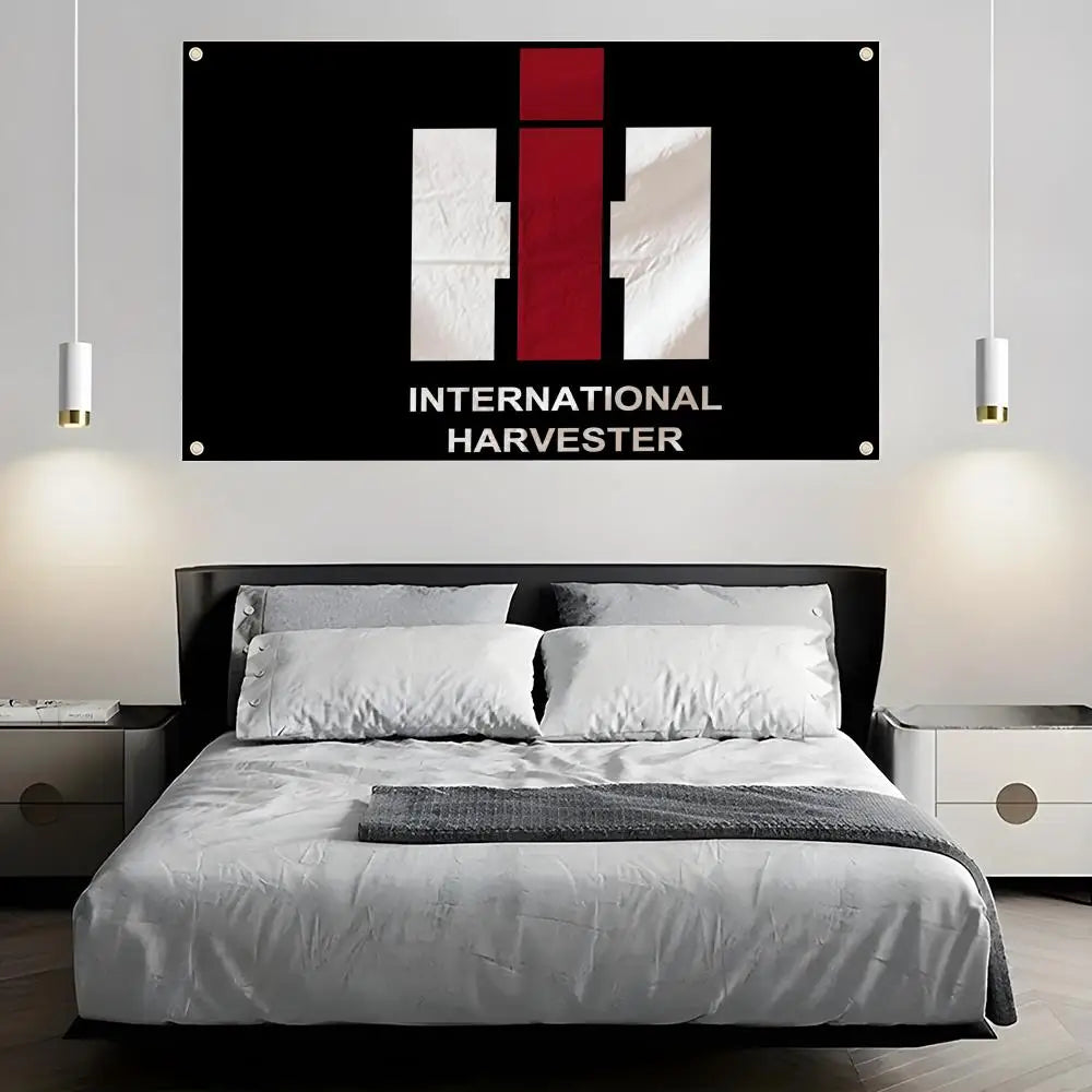 International Harvester Flag – Indoor & Outdoor Wall Banner Decorative Wall Flag Axl