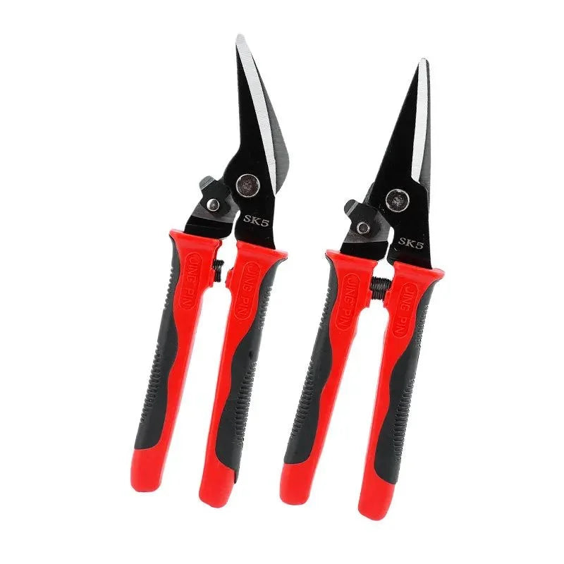 9-Inch Tin Snips – Straight & Curved Sheet Metal Cutter Tool Sheet Metal Snips Axl